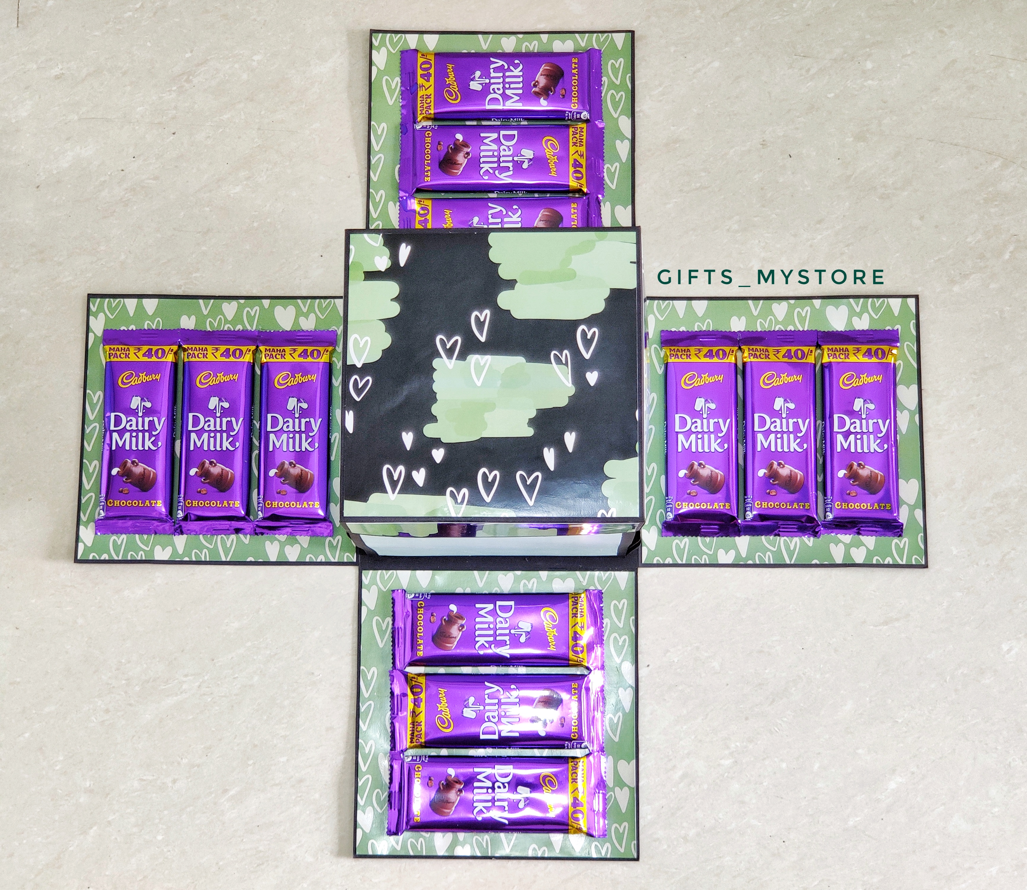 3 LAYER DAIRY MILK OVERLOAD BIG SIZE CEB
